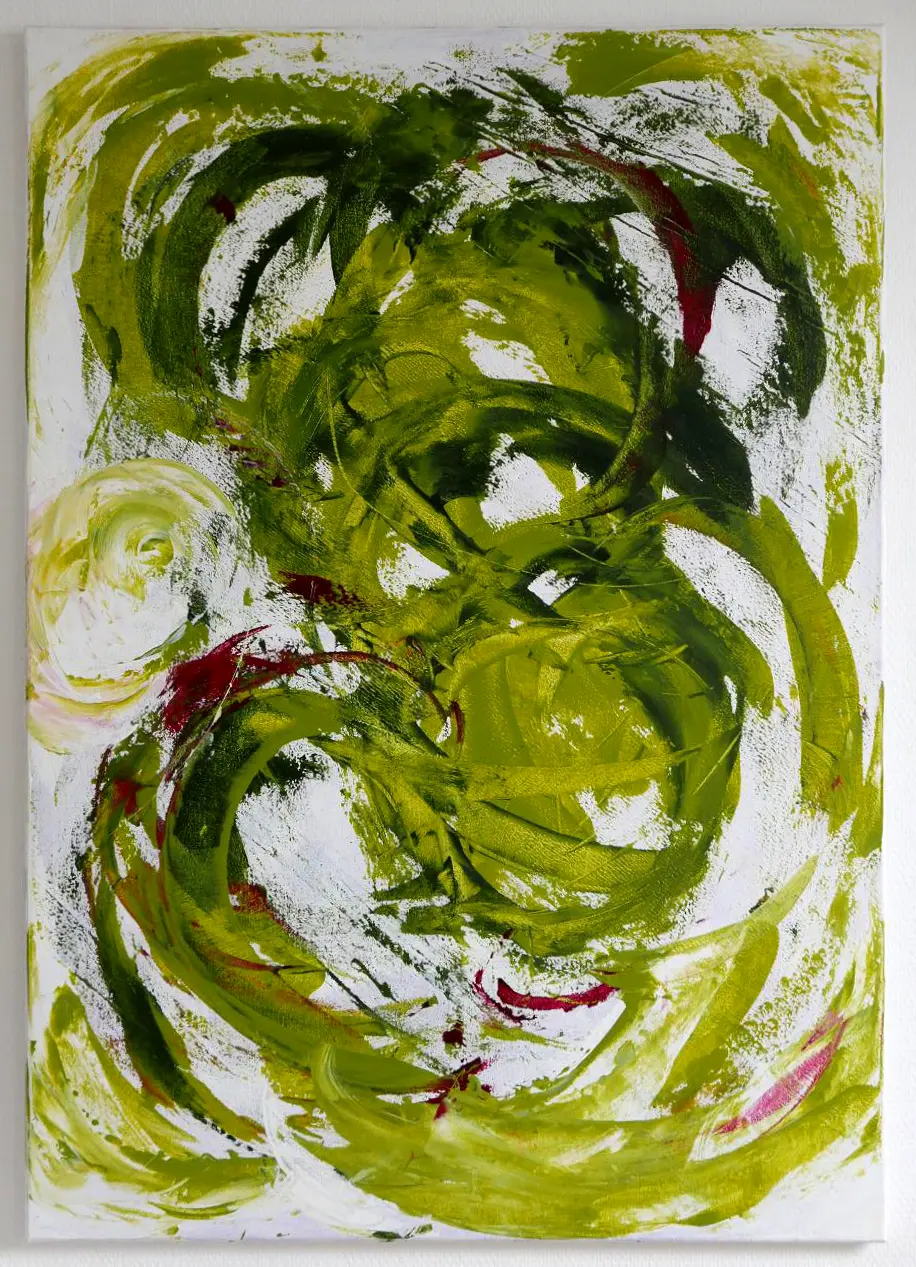 Leinwand 70x100, Acryl, 2017 Leinwand 70x100, Acryl, 2017